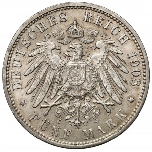 Hamburg, 5 marek 1908-J