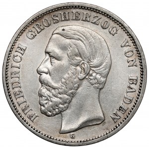 Baden, 5 marek 1898-G, Karlsruhe