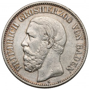 Baden, 2 marki 1901-G, Karlsruhe