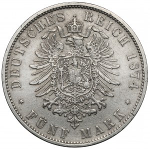 Wirtembergia, 5 marek 1874-F