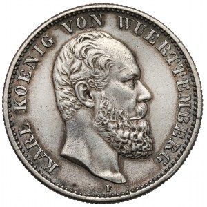 Wirtembergia, 2 marki 1877-F