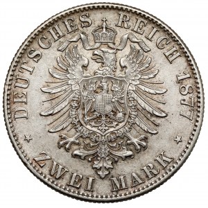 Wirtembergia, 2 marki 1877-F