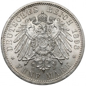 Prussia, 5 marks 1898-A, Berlin
