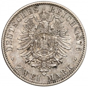 Prusy, 2 marki 1876-A, Berlin