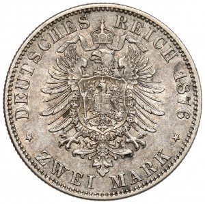 Prusse, 2 marques 1876-A, Berlin