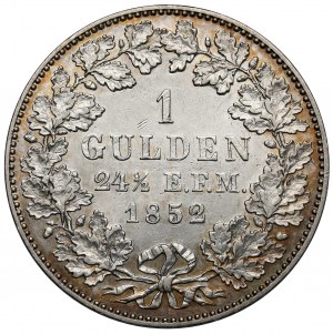 Prusse-Brandebourg, Friedrich Wilhelm IV, Gulden 1852-A, Berlin