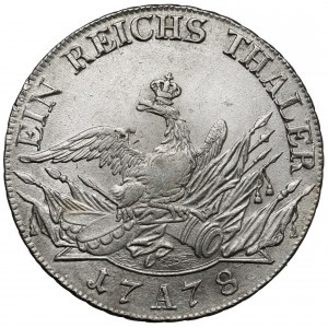 Prusy, Friedrich II, Talar 1778-A, Berlin