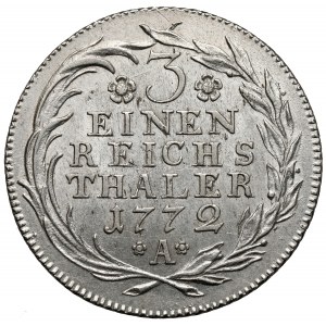Prusy, Friedrich II, 1/3 talara 1772-A, Berlin