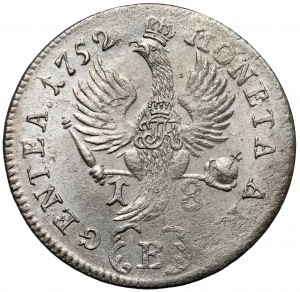 Silésie, Frédéric II le Grand, Ort 1752-B, Wrocław