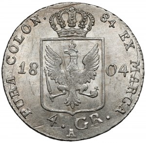 Prusse, Friedrich Wilhelm III, 4 pennies 1804-A, Berlin