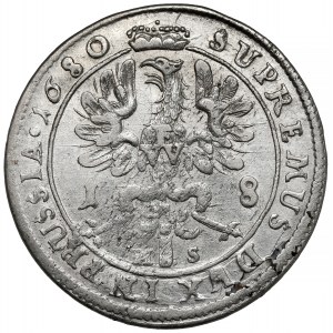 Prusy-Brandenburgia, Friedrich Wilhelm I, Ort 1680 HS, Königsberg