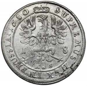 Prusse-Brandebourg, Friedrich Wilhelm I, Ort 1680 HS, Königsberg