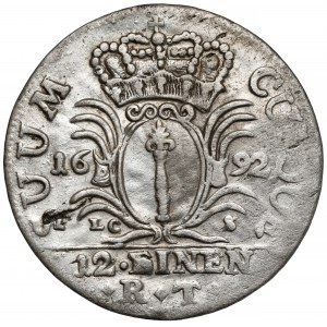 Prusy-Brandenburgia, Friedrich III, 1/12 talara 1692 LCS