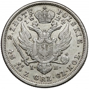 2 złote polskie 1824 IB