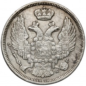 15 kopecks = 1 zloty 1834 MW, Varsovie - rare