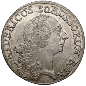 Prussia, Friedrich II, 1/12 thaler 1767-E, Königsberg