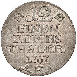 Prussia, Friedrich II, 1/12 thaler 1767-E, Königsberg