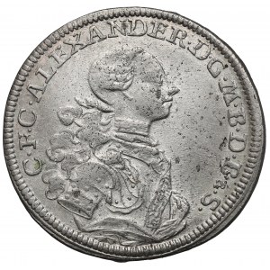 Brandenburg-Ansbach, Alexander, 1/6 talara 1757
