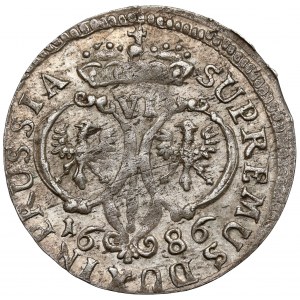 Prusy-Brandenburgia, Friedrich Wilhelm I, Szóstak 1686 BA