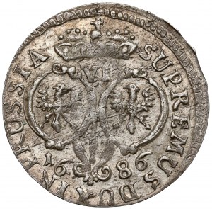 Prusse-Brandebourg, Friedrich Wilhelm I, Sixième de 1686 BA