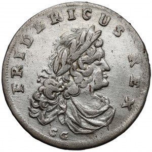 Prusy, Friedrich I, Szóstak 1709 CG, Königsberg