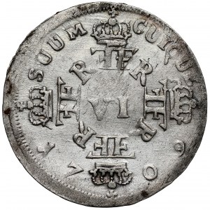 Prusy, Friedrich I, Szóstak 1709 CG, Königsberg