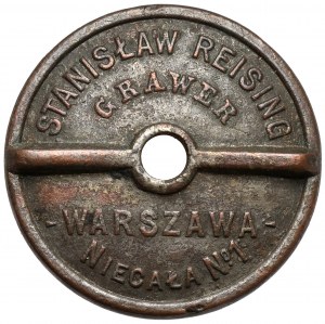 Badge cap, Stanislav Reising (25mm)