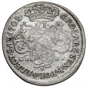 August II Mocny, Szóstak Lipsk 1702 EPH