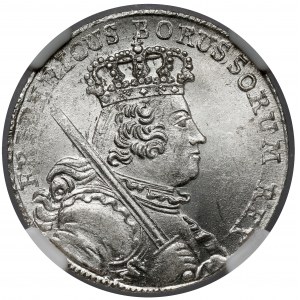Śląsk, Fryderyk II Wielki, Ort 1756-B, Wrocław