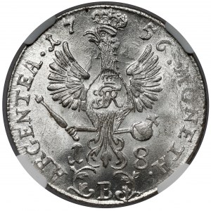 Śląsk, Fryderyk II Wielki, Ort 1756-B, Wrocław