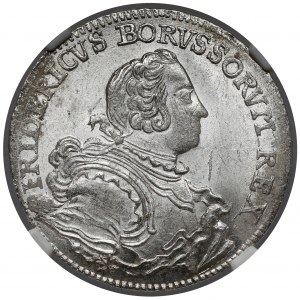 Śląsk, Fryderyk II Wielki, Ort 1752-B, Wrocław