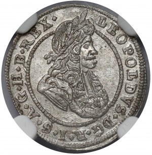 Silésie, Léopold Ier, 1 krajcar 1699 FN, Opole