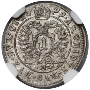 Śląsk, Leopold I, 1 krajcar 1699 FN, Opole