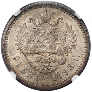 Russie, Nicolas II, Rouble 1898 AG