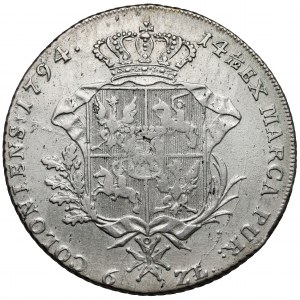 Poniatowski, Talar 6-złotowy 1794