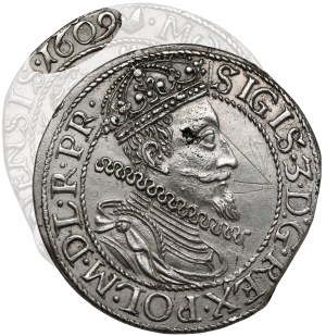 Sigismond III Vasa, Ort Gdansk 1609 - très rare