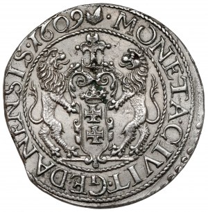 Sigismond III Vasa, Ort Gdansk 1609 - très rare