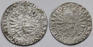 Sigismond III Vasa, Grosz Kraków 1604 et 1605 - set (2pcs)