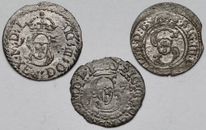Sigismond III Vasa, Plateau de Vilnius 1615-1624 - set (3pcs)