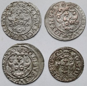 Sigismund III Vasa, Riga shells - set (4pcs)