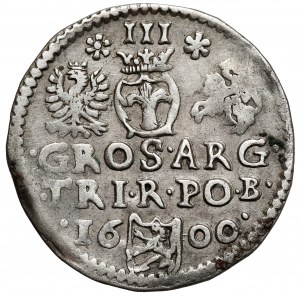 Sigismond III Vasa, Trojak Bydgoszcz 1600 - POL - très rare