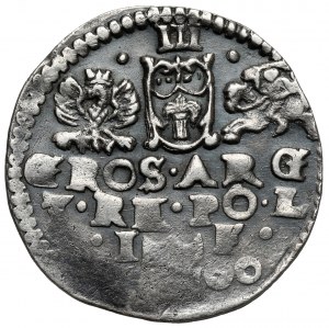Sigismond III Vasa, Trojak Lublin 1600 - collier