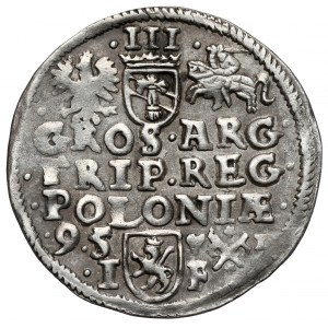 Zygmunt III Waza, Trojak Poznań 1595