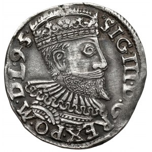 Zygmunt III Waza, Trojak Wschowa 1595 - data w otoku