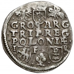 Sigismond III Vasa, Trojak Poznań 1596 - variété rare