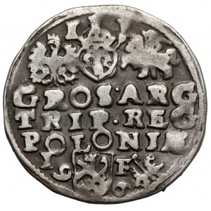 Zygmunt III Waza, Trojak Lublin 1596 - data przy Lewarcie