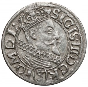 Sigismond III Vasa, 3 crores Cracovie 1617