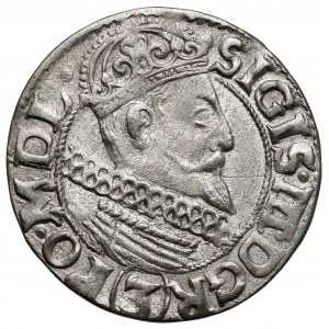Zygmunt III Waza, 3 krucierze Kraków 1615
