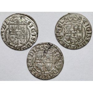 Zygmunt III Waza, Półtoraki 1625-1627 - zestaw (3szt)