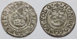 Sigismund III Vasa, Half-tracks Bydgoszcz 1617 and 1619 - set (2pcs)